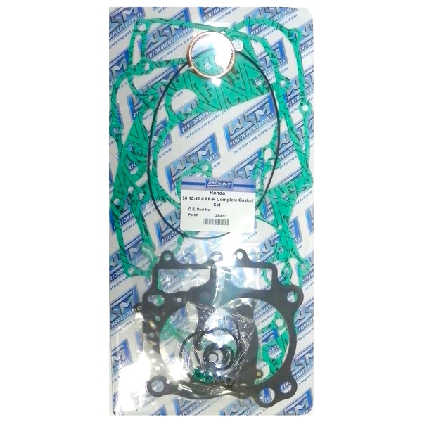 25-651 WSM WSM Engine Gasket Complete Kit HONDA - 877046 GASKET FULL SET WSM Engine Gasket Complete Kit 