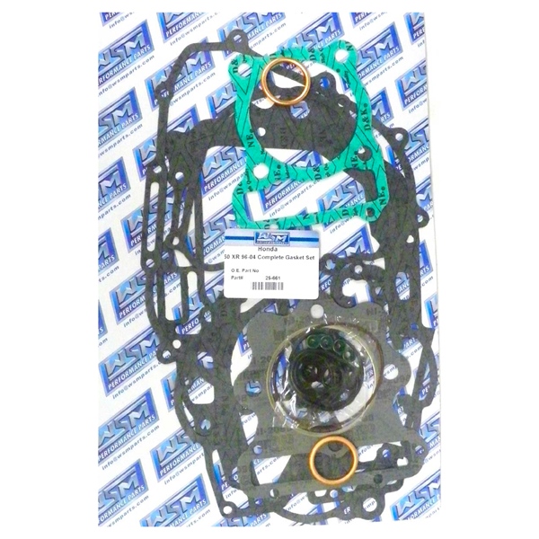 25-661 WSM WSM Engine Gasket Complete Kit HONDA - 877049 GASKET FULL SET WSM Engine Gasket Complete Kit 