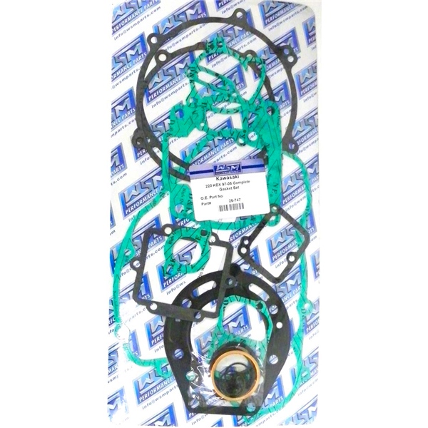 25-747 WSM WSM Engine Gasket Complete Kit KAWASAKI - 877067 GASKET FULL SET WSM Engine Gasket Complete Kit 