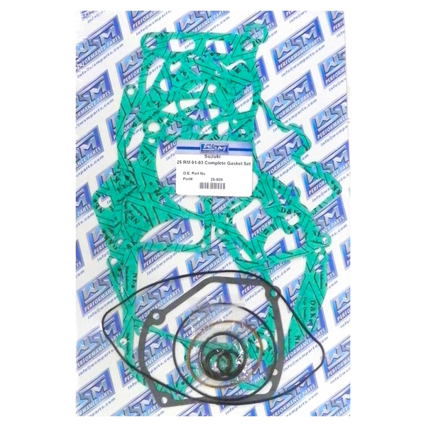 25-928 WSM WSM Engine Gasket Complete Kit SUZUKI - 877110 GASKET FULL SET WSM Engine Gasket Complete Kit 