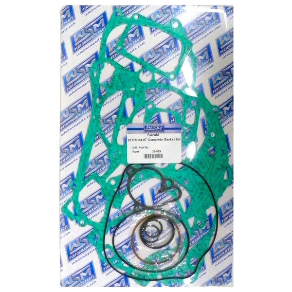 25-929 WSM WSM Engine Gasket Complete Kit SUZUKI - 877111 GASKET FULL SET WSM Engine Gasket Complete Kit 
