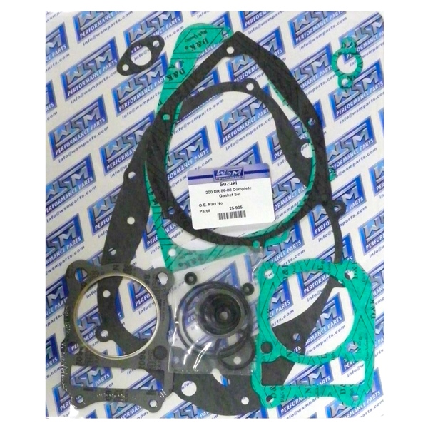 25-935 WSM WSM Engine Gasket Complete Kit SUZUKI - 877112 GASKET FULL SET WSM Engine Gasket Complete Kit 