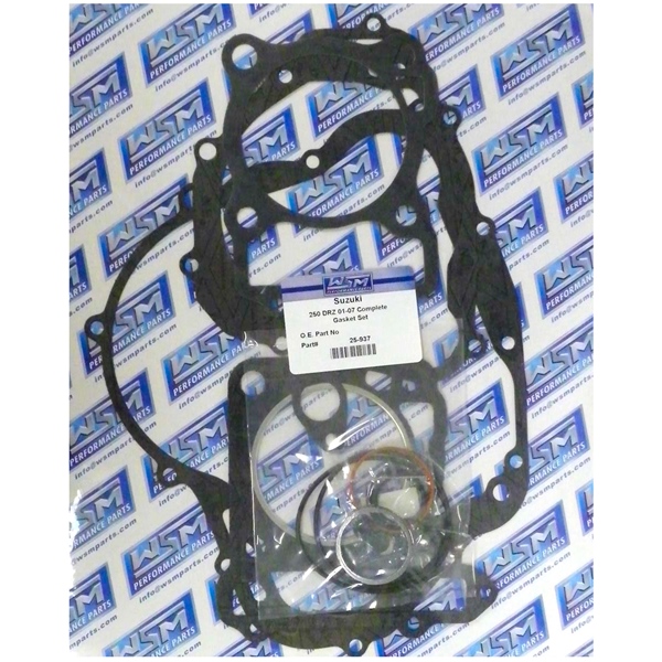 25-937 WSM WSM Engine Gasket Complete Kit SUZUKI - 877113 GASKET FULL SET WSM Engine Gasket Complete Kit 