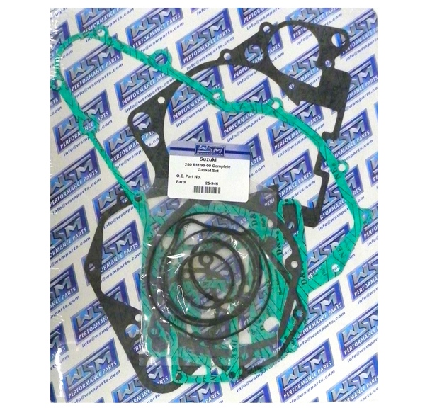 25-946 WSM WSM Engine Gasket Complete Kit SUZUKI - 877114 GASKET FULL SET WSM Engine Gasket Complete Kit 