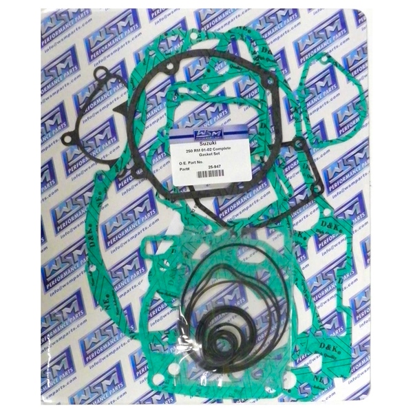 25-947 WSM WSM Engine Gasket Complete Kit SUZUKI - 877115 GASKET FULL SET WSM Engine Gasket Complete Kit 