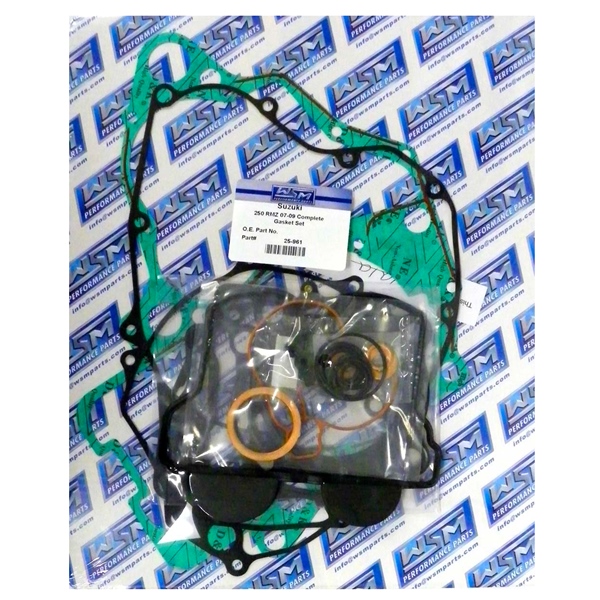 25-961 WSM WSM Engine Gasket Complete Kit SUZUKI - 877118 GASKET FULL SET WSM Engine Gasket Complete Kit 