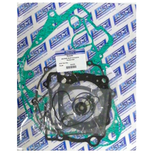 25-975 WSM WSM Engine Gasket Complete Kit SUZUKI - 877119 GASKET FULL SET WSM Engine Gasket Complete Kit 