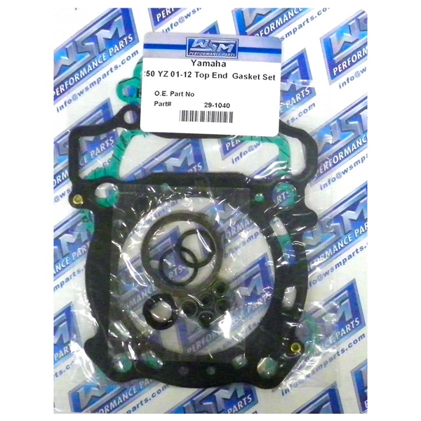29-1040 WSM WSM Engine Gasket Top End Kit YAMAHA - 877141 TOP END GASKET KIT WSM Engine Gasket Top End Kit 
