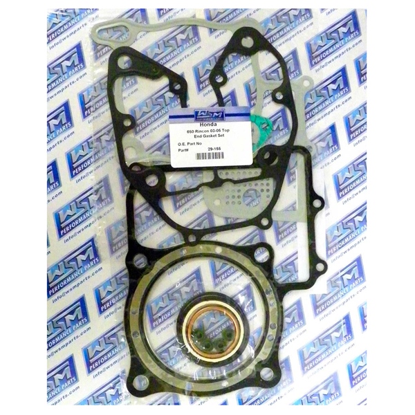 29-155 WSM WSM Engine Gasket Top End Kit HONDA - 877165 TOP END GASKET KIT WSM Engine Gasket Top End Kit 