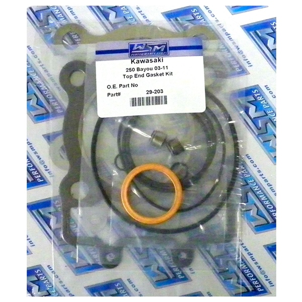 29-203 WSM WSM Engine Gasket Top End Kit KAWASAKI - 877169 TOP END GASKET KIT WSM Engine Gasket Top End Kit 