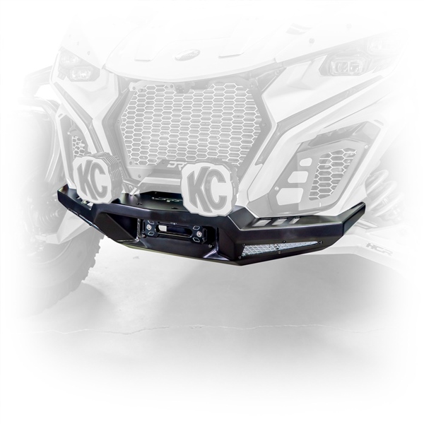 30005FB04101 DRT MOTORSPORTS DRT Motorsports HD Winch Bumper Steel - CAN-AM (BRP) WINCH BUMPER FT C-AM HD Winch Bumper Black