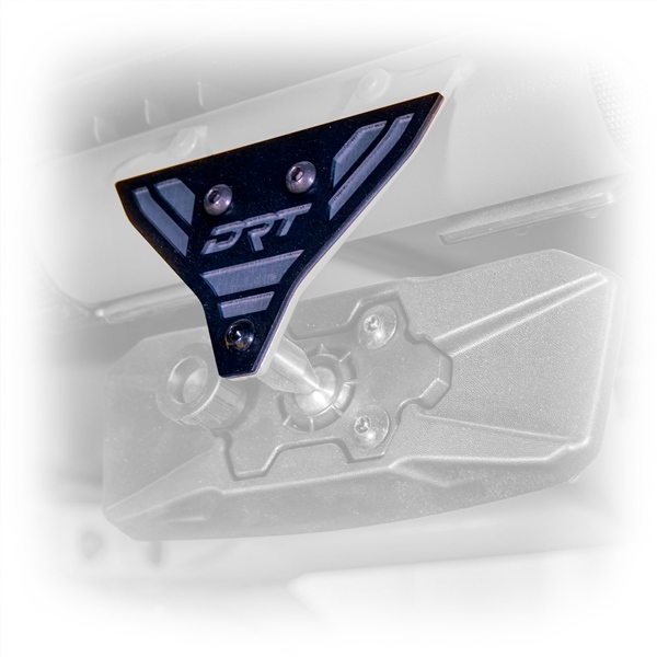 30005MB02101 DRT MOTORSPORTS DRT Motorsports Mirror Tab Cover Plate CENTER MIRROR COVER PLATE C-AM Mirror Tab Cover Plate Black