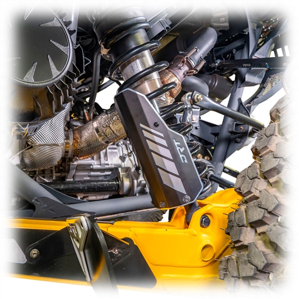 Image-2 DRT Motorsports Shock Guard Kit SHOCK GUARDS RR ALU 30005PT01201 30005PT01201 DRT MOTORSPORTS