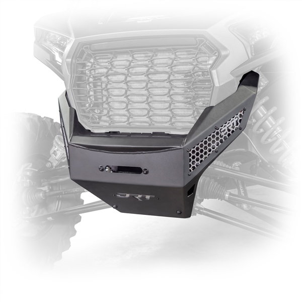 20005FB04101 DRT MOTORSPORTS DRT Motorsports RZR Front Winch Bumper Steel - POLARIS WINCH BUMPER POL RZR Front Winch Bumper Black