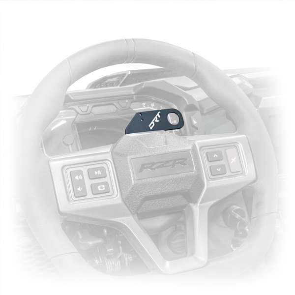 Image-2 DRT Motorsports Steering Wheel Plate STEERING WHEEL PUSH-TO-TALK PLATE POL 20005SW21101 20005SW21101 DRT MOTORSPORTS