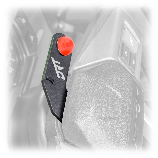 Image-3 DRT Motorsports Steering Wheel Plate STEERING WHEEL PUSH-TO-TALK PLATE POL 20005SW21101 20005SW21101 DRT MOTORSPORTS