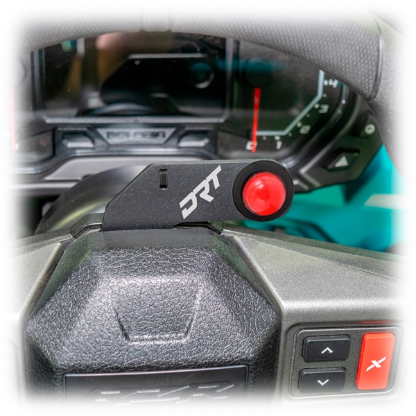 Image-4 DRT Motorsports Steering Wheel Plate STEERING WHEEL PUSH-TO-TALK PLATE POL 20005SW21101 20005SW21101 DRT MOTORSPORTS