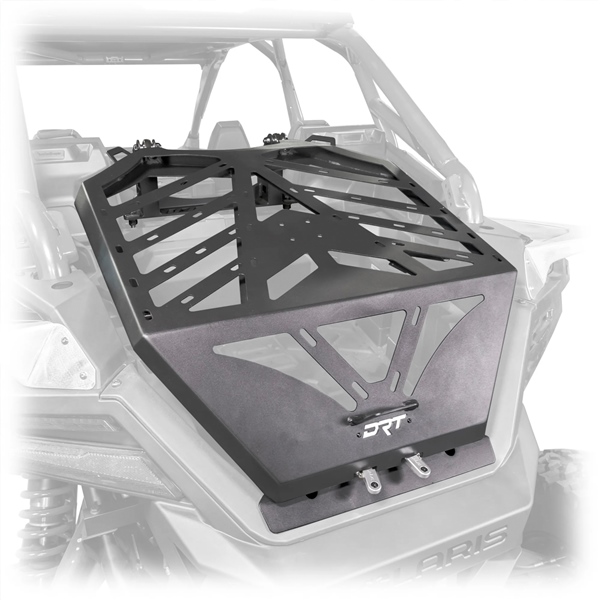 Image-2 DRT Motorsports Tire Carrier and Adventure Rack V2.0 TIRE CARRIER/ADV RACK V2 PRO SERIE POL 20005TC05101 20005TC05101 DRT MOTORSPORTS