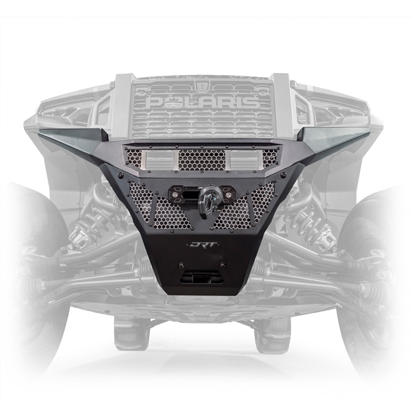 20205FB01101 DRT MOTORSPORTS DRT Motorsports Polaris Front Bumper Steel - POLARIS BUMPER FT POL Polaris Front Bumper Black