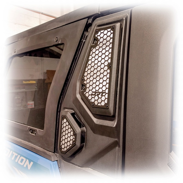 Image-3 DRT Motorsports Side Air Intake Vent Set SIDE AIR INTAKE VENT MESH SET POL 20205IV01101 20205IV01101 DRT MOTORSPORTS