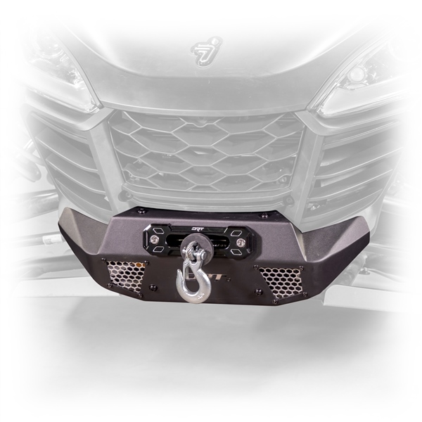 70005FB01101 DRT MOTORSPORTS DRT Motorsports Segway Winch Bumper Steel - Segway BUMPER WINCH FT SEGWAY Segway Winch Bumper Black
