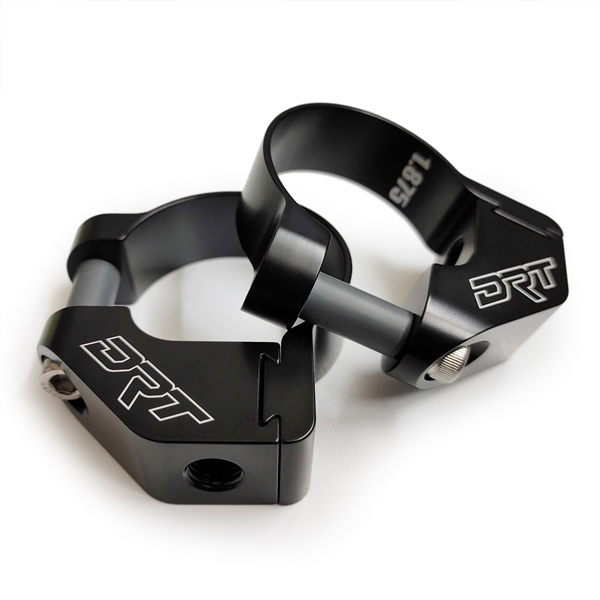10005MC04301 DRT MOTORSPORTS DRT Motorsports Round Tube Clamp Aluminum TUBE CLAMP ROUND UNIV 2" Round Tube Clamp 