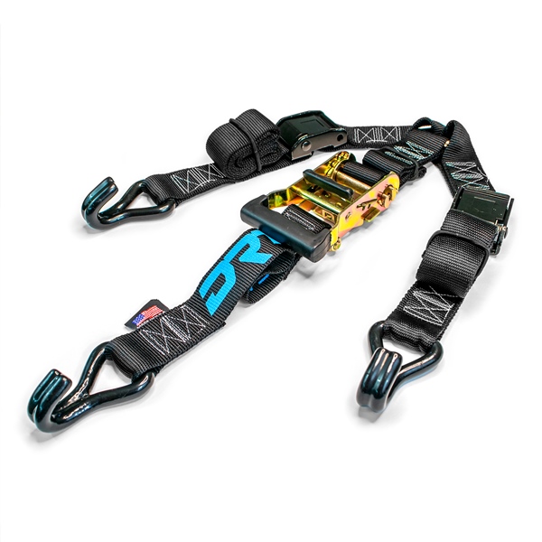 10005TC01401 DRT MOTORSPORTS DRT Motorsports Ratcheting Y-Strap 1.50" Y-STRAP RACHETING Ratcheting Y-Strap Black