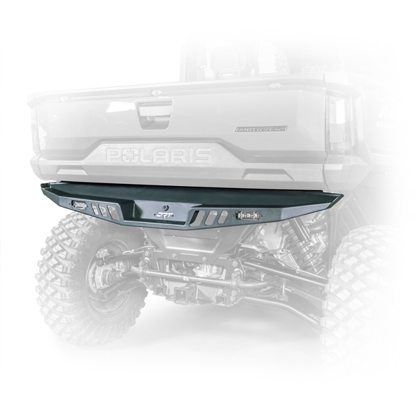 20105RB02101 DRT MOTORSPORTS DRT Motorsports Polaris Ranger Rear Bumper Steel - POLARIS BUMPER RR POL Polaris Ranger Rear Bumper Black