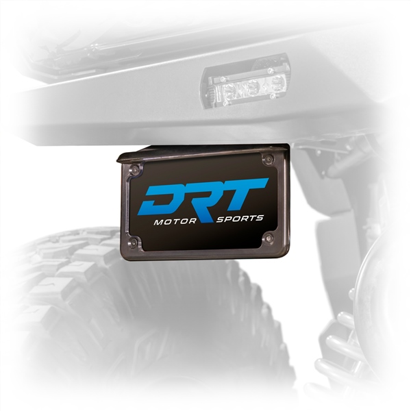 20205RB11101 DRT MOTORSPORTS DRT Motorsports Bracket bumper License plate BRACKET BUMPER LICENSE PLATE ARR POL Bracket bumper License plate Black