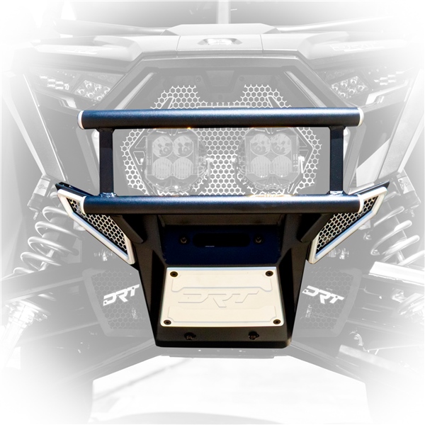 20005FB07101 DRT MOTORSPORTS DRT Motorsports Winch bumper Steel - POLARIS WINCH BUMPER DESERT RUNNER POL Winch bumper Black