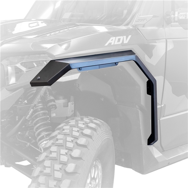 20205FD01101 DRT MOTORSPORTS DRT Motorsports Aluminum Fender Kit POLARIS FENDER KIT ALU POL DRT Aluminum Fender Kit Black