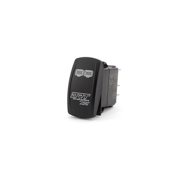 20005WH01501 DRT MOTORSPORTS DRT Motorsports Two-switch system for the handlebar system Rocker - 890376 SWITCH SYS TWO LIGHT POL Two-switch system for the handlebar system Black