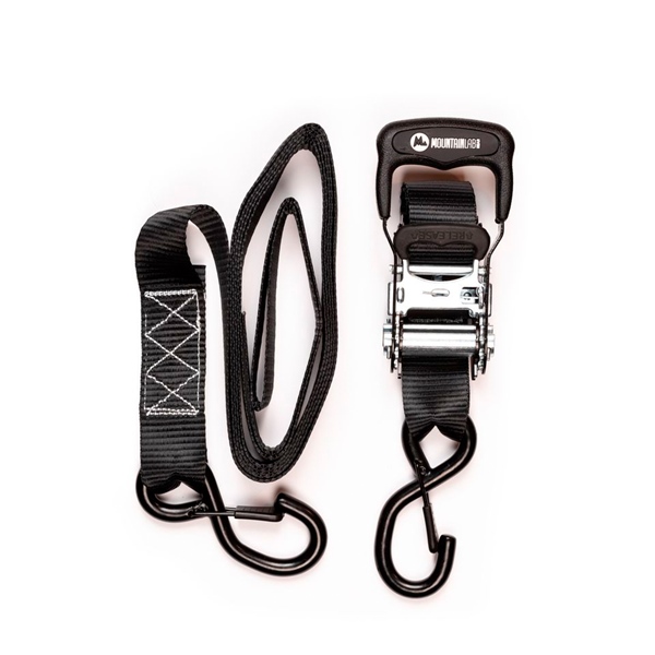 MTN-LAB-STRP MOUNTAIN LAB Mountain Lab Ratchet Strap 12' - 3300 lbs RATCHET TIE DOWN STRAP MOUNTAINLAB Ratchet Strap Black