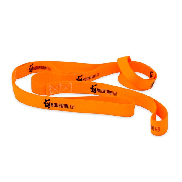 MTN-LAB-SPS MOUNTAIN LAB Mountain Lab Snowmobile Pull Strap SKI PULL STRAP MOUNTAINLAB Snowmobile Pull Strap Orange