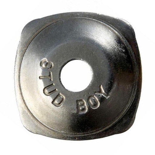 2439-P7 STUDBOY Stud Boy Aluminum Power Plate Single Backer BACKER PLATE+PLUS BACKER QTY500(SINGLE) Aluminum Power Plate Single Backer Aluminium