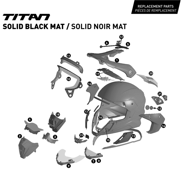 Image-12 CKX Titan Original Carbon Helmet - Trail and Backcountry Solid - 210° Goggle Included HELM TITAN ORI DL SOLID CARB XL CKX 507255 507255 CKX