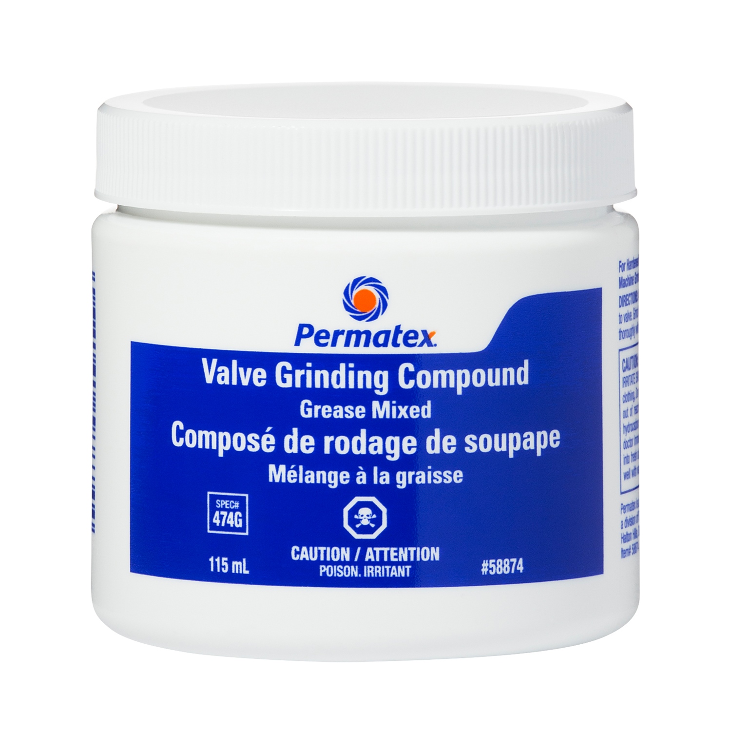 Valve Grinding Compound Thin Grain 100g Permatex 12063 Water based fine  paste