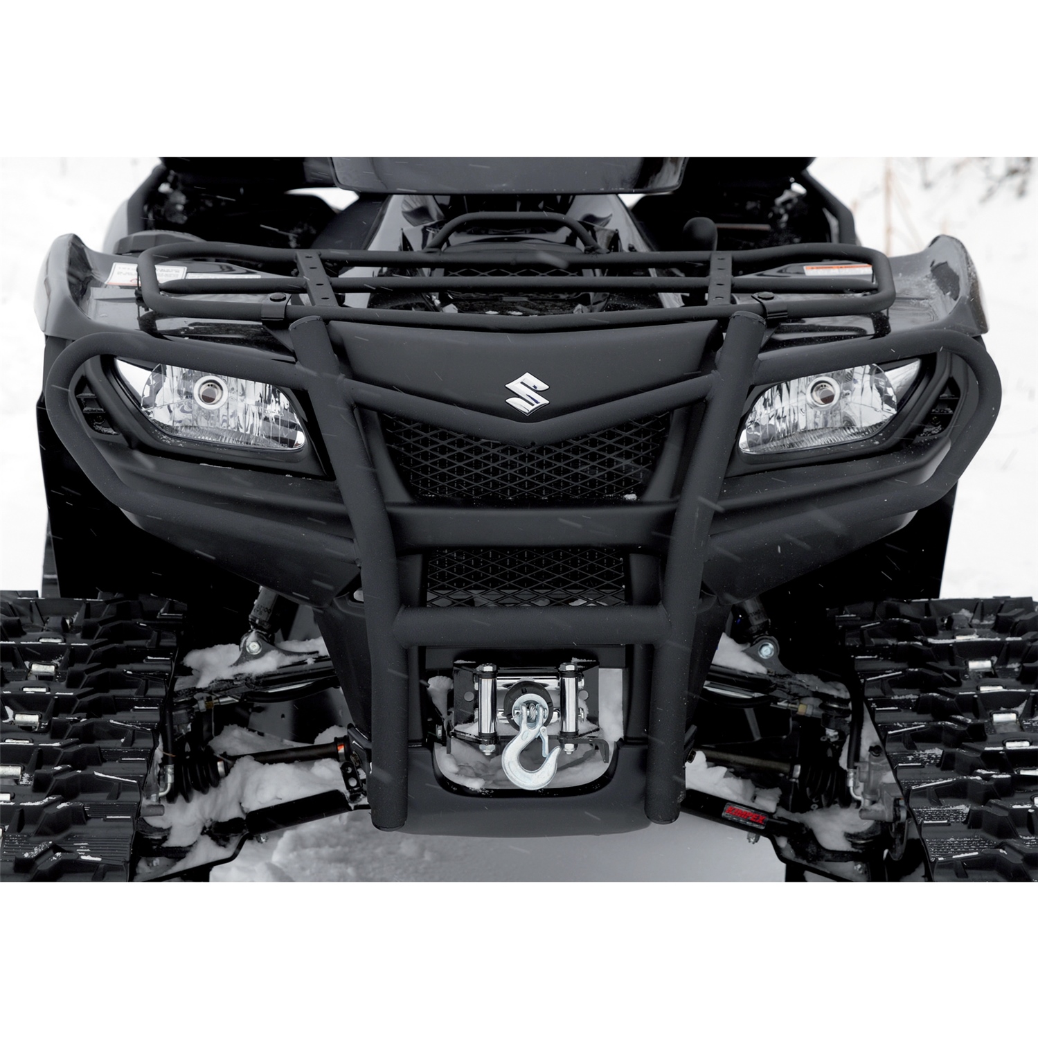 SUZUKI KING QUAD 500 750 FRONT BUMPER ATV KIMPEX POWDER COATED 2014-18 