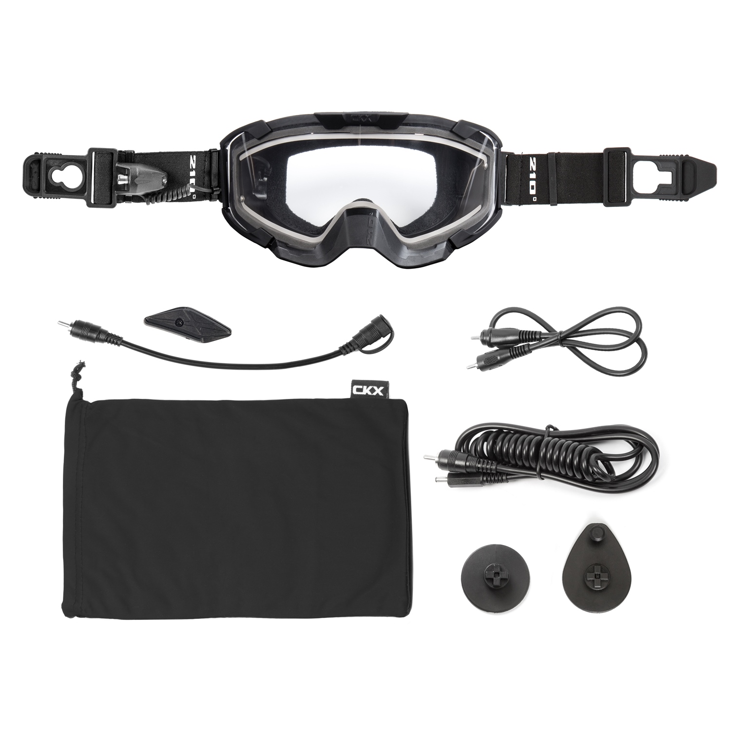 CKX Insulated Electric 210° Goggles for Trail