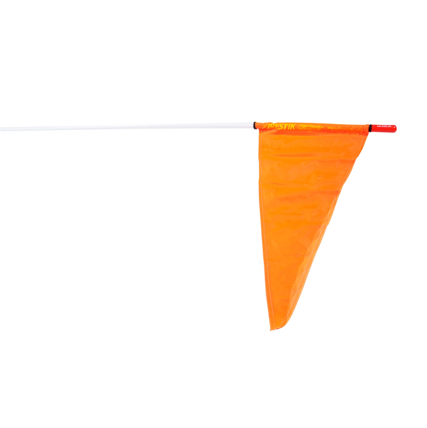 Fanion De Sécurité XLC - 2 Pièces Orange Et Blanc - Léger Et Visible - Pour Cyclistes