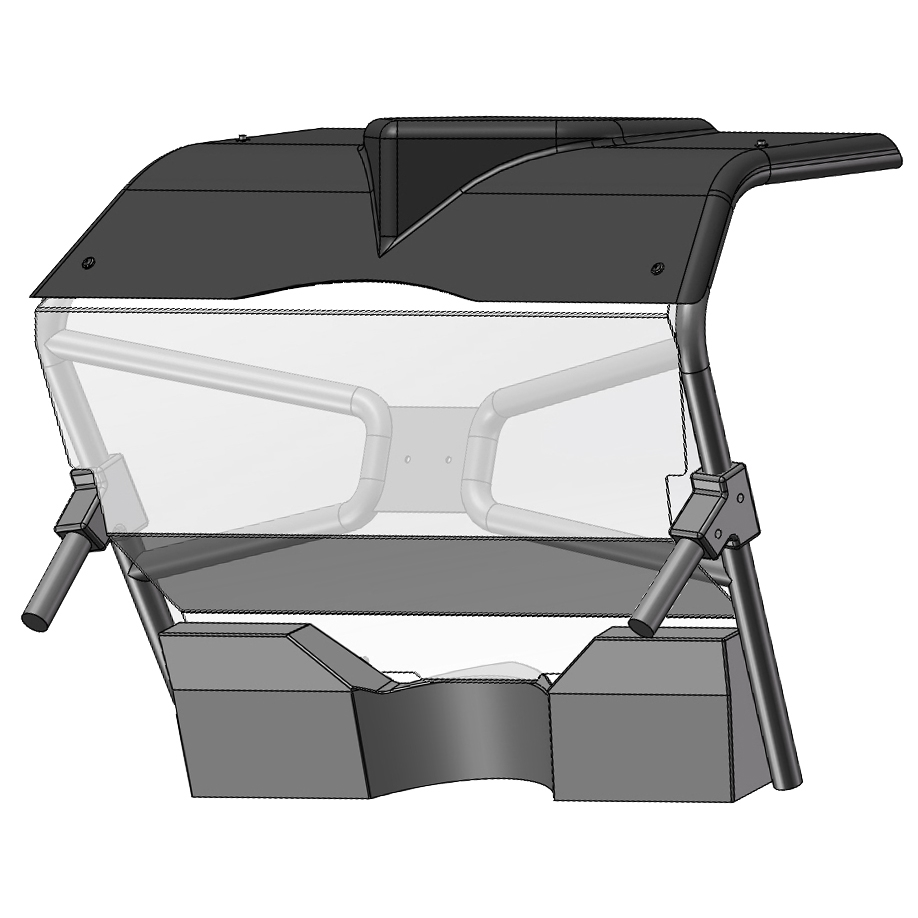 DIRECTION-2 Rear Windshield | Kimpex Canada