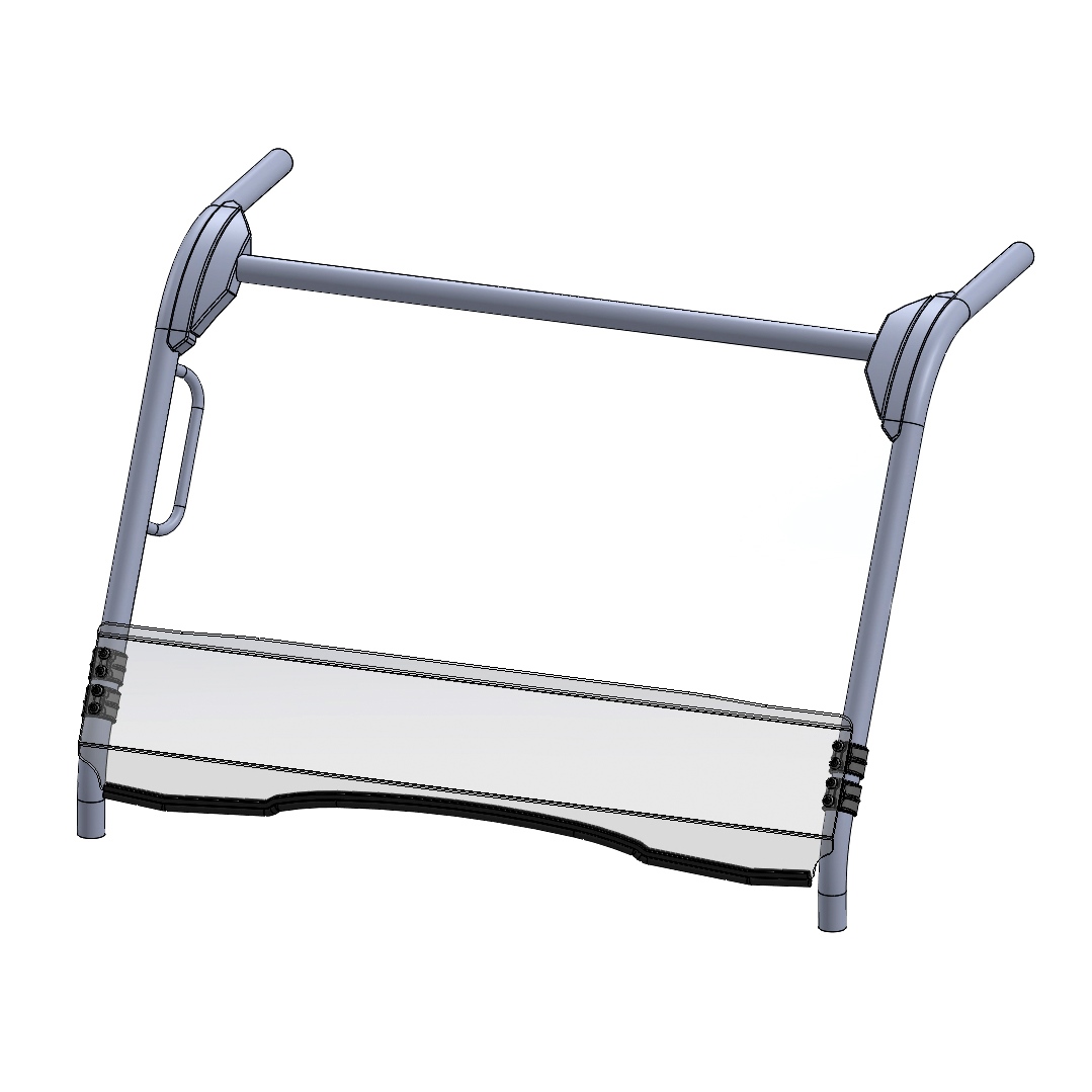 DIRECTION-2 Short Windshield - Scratch Resistant