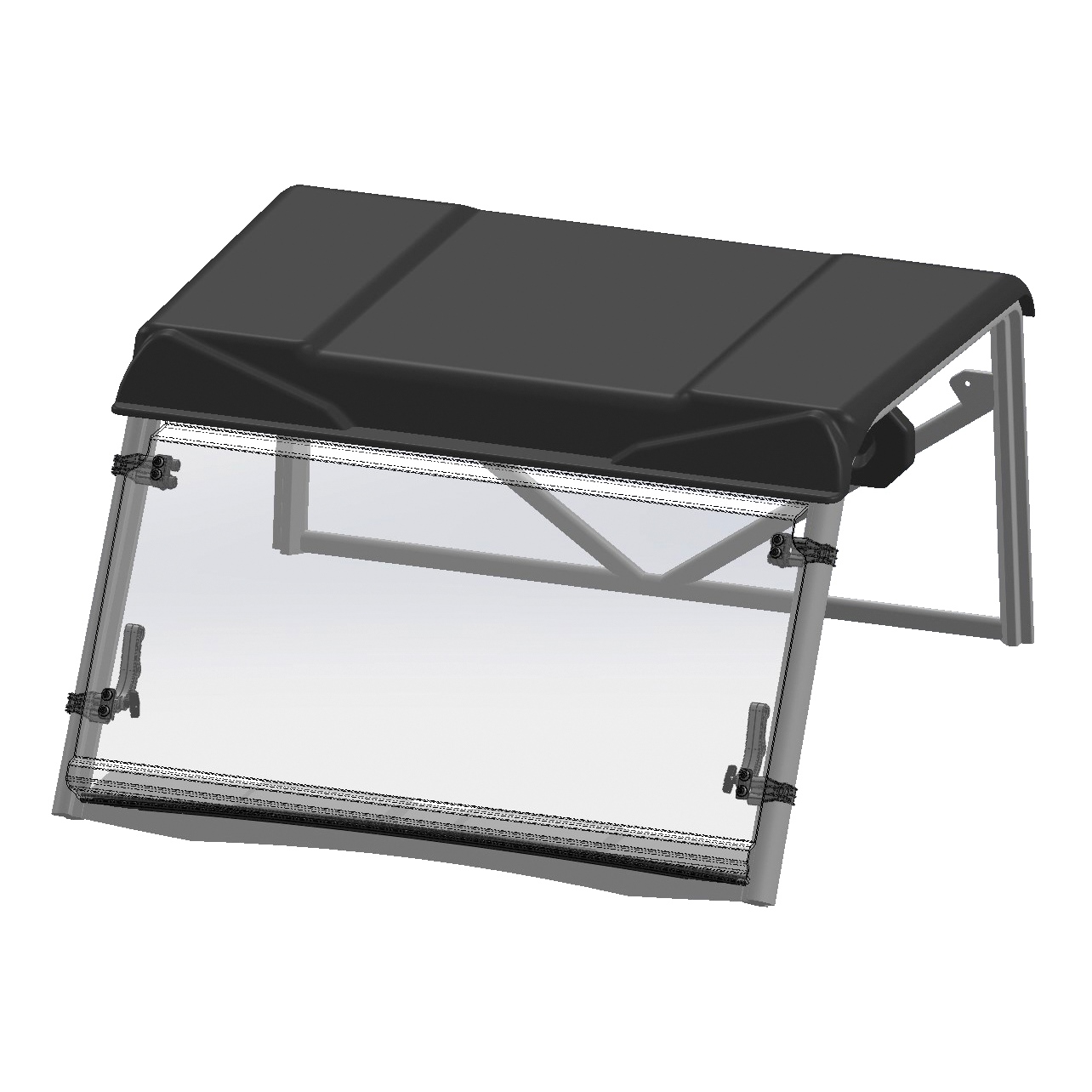 DIRECTION-2 Tilt Windshield - Scratch Resistant