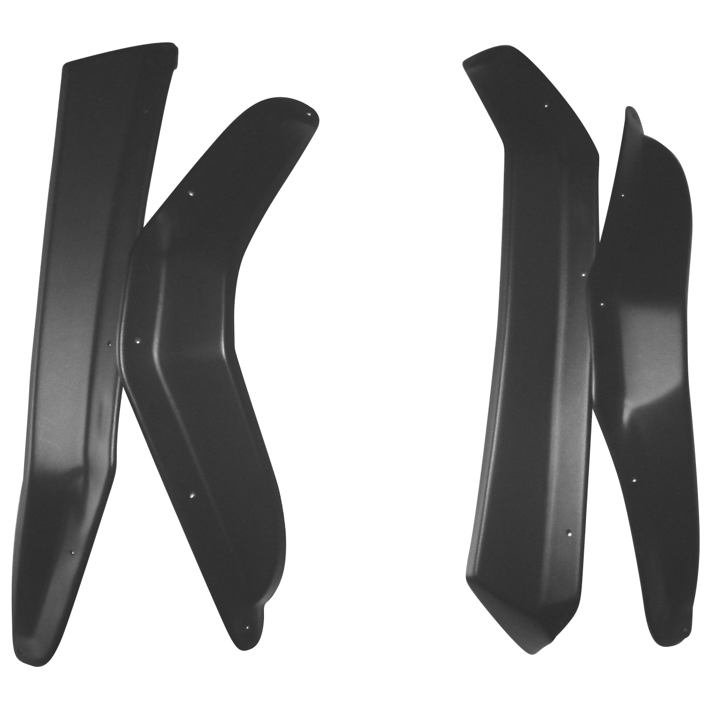  Kit D'ailettes Aérodynamiques D'aile De Moto Remplacement De  Becquet Dynamique pour Hond&a pour S&uzuki pour Y&amaha pour K&awasaki