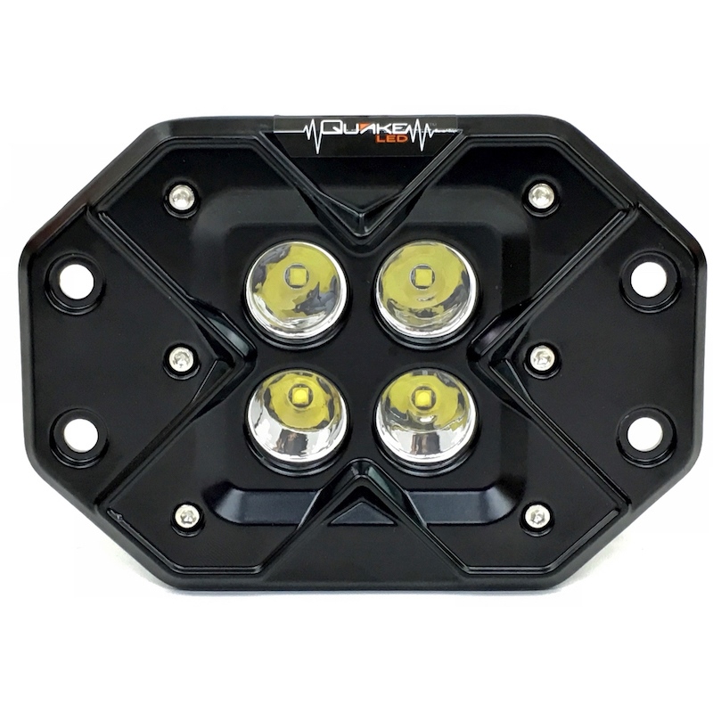 Quake Led Seismic Built In Light Flood