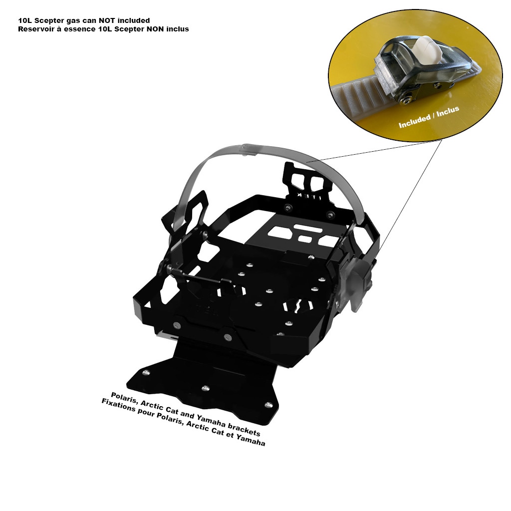 ITEK Gas can bracket kit | Kimpex USA