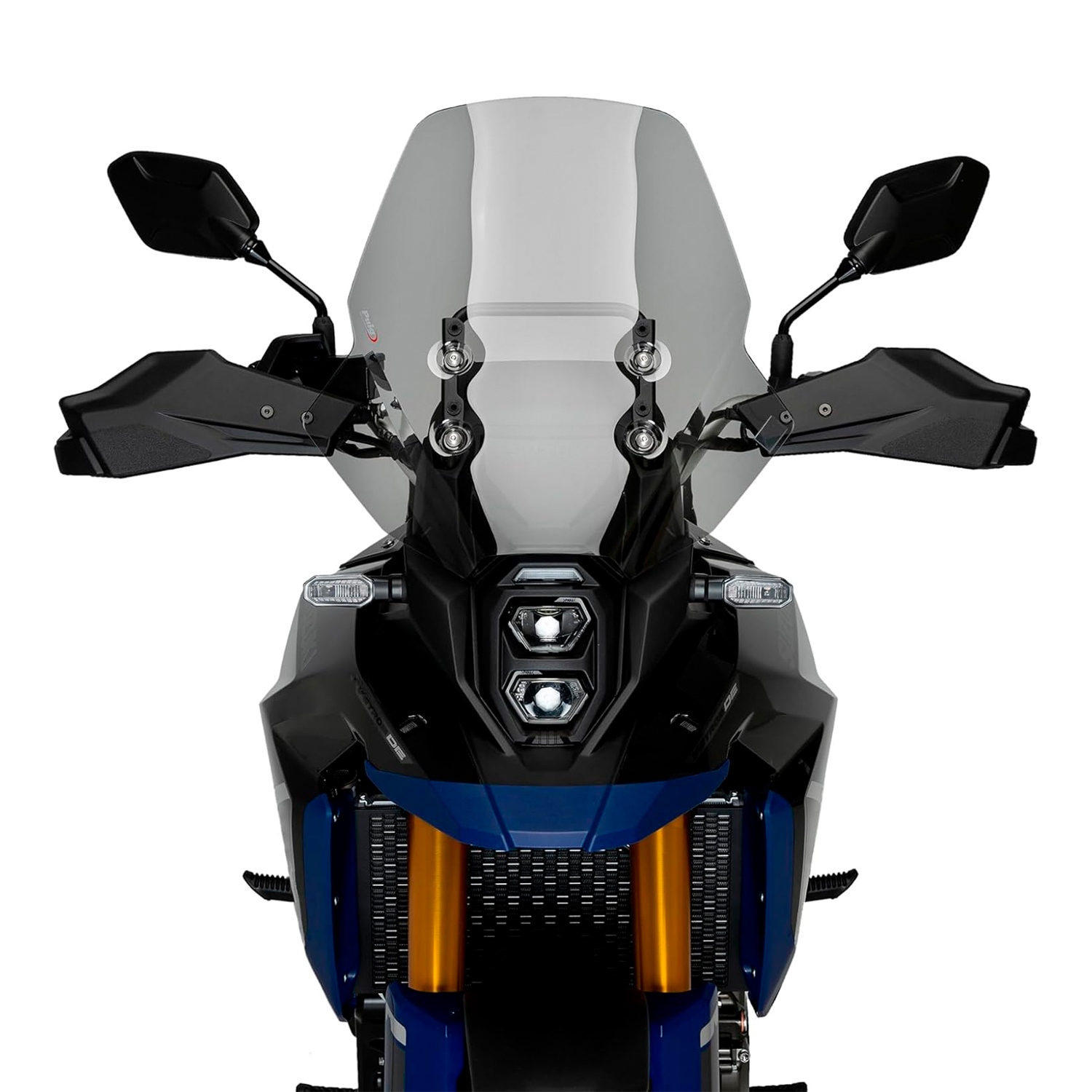 Pare-brise Puig 0129W Transparent Pour Moto – Modèle Highway, Compatible Diverses Harley Davidson, Daelim, Honda