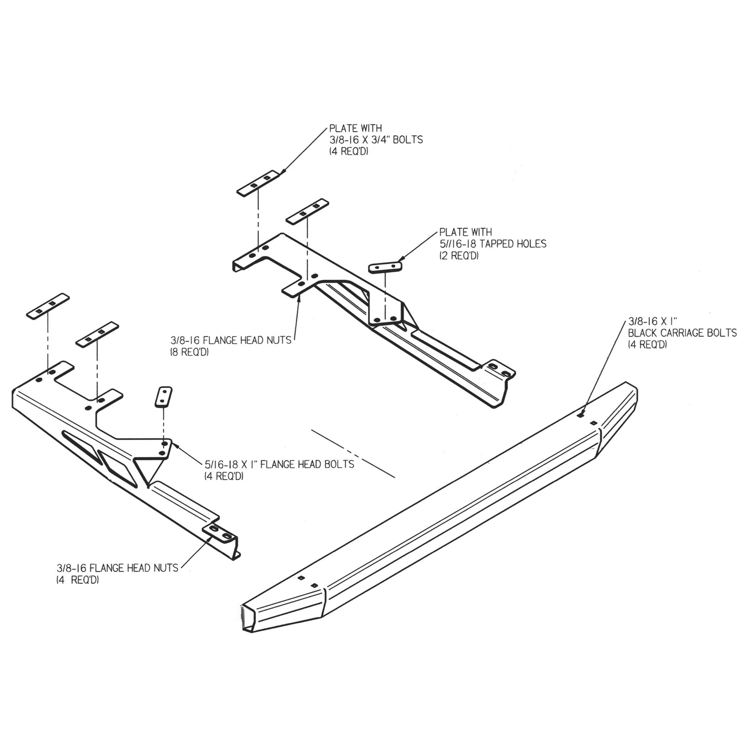 EXTREME-METAL-PRODUCTS Bumper | Kimpex USA