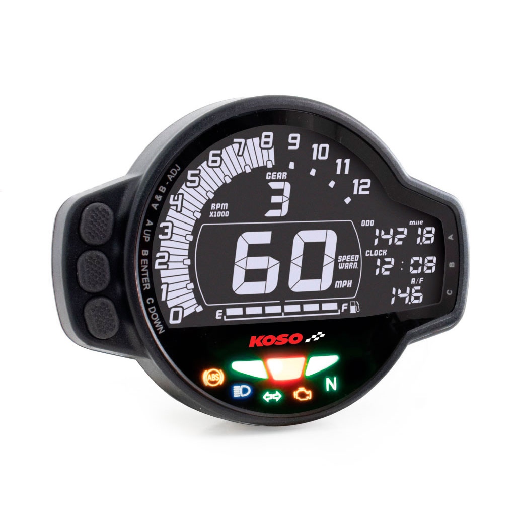 KOSO MS-01 マルチファンクションメーター モンキー125 CT125 KOSO MS-01 Multifunction Meter | Kimpex Canada