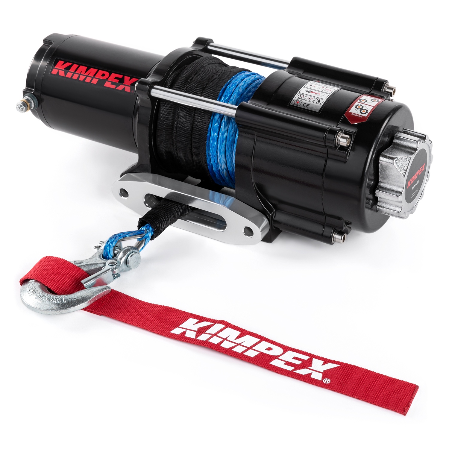 KFI U4500W 4500lb Winch Kit ATV//UTV Steel Wire Rope Cable